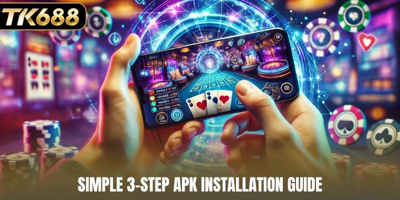 Simple 3-step APK installation guide