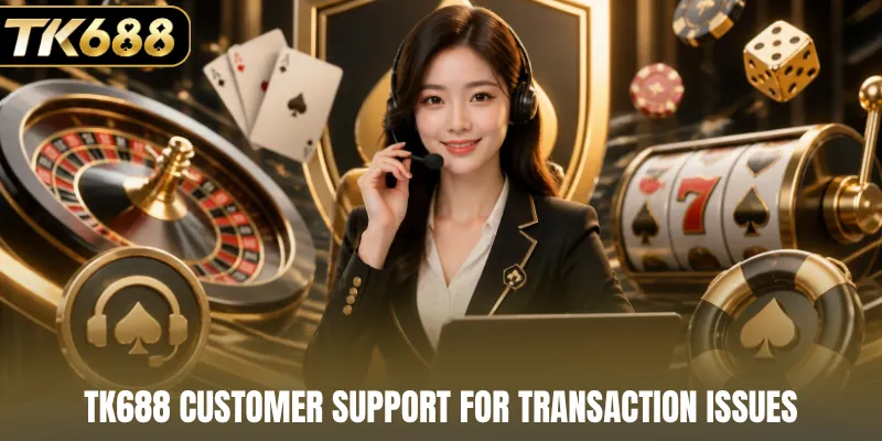 TK688 customer support for transaction issues